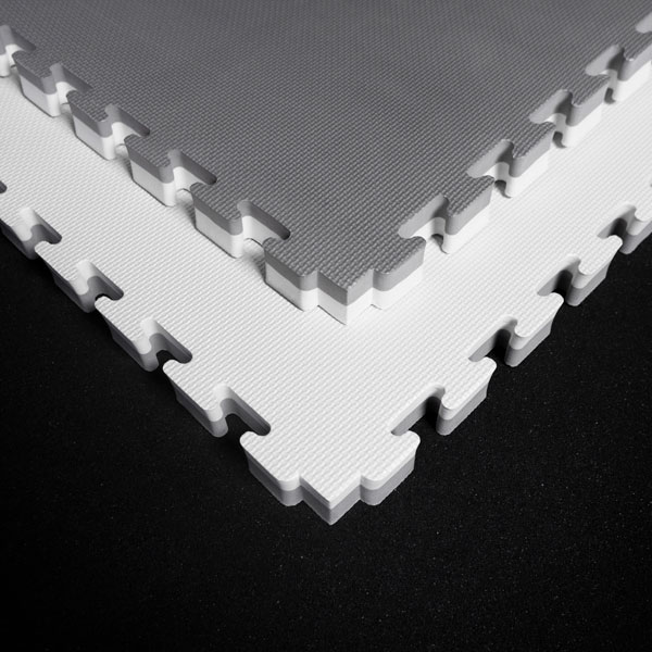 TATAMI PUZZLE 4 CM GRIS/BLANCO  GetStrong ® Material Deportivo