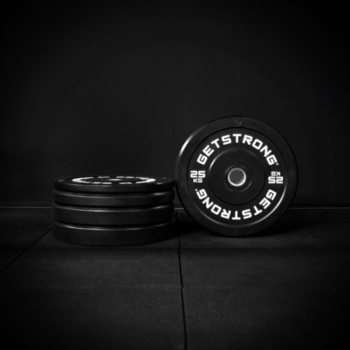 discos olimpicos training negros de 5 - 10 - 15 - 20 - 25 kg