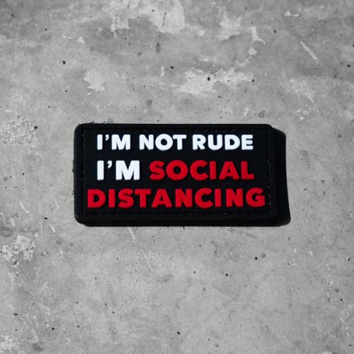 Parcha i am not rude, i am social distancing